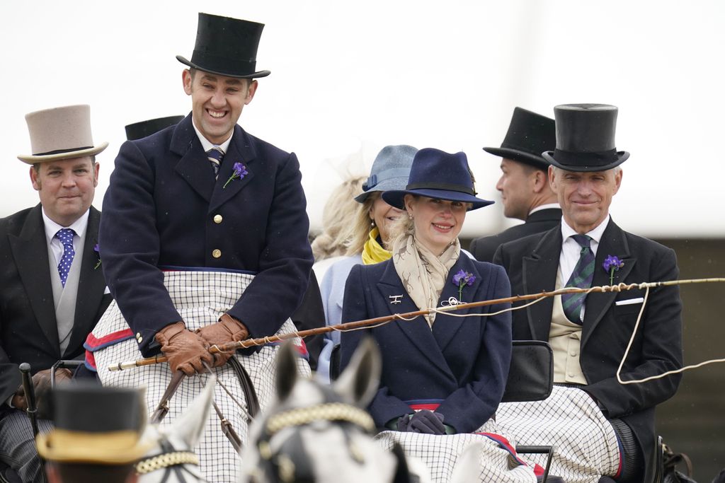 Lady Louise Windsor displays new polished look at horse show see