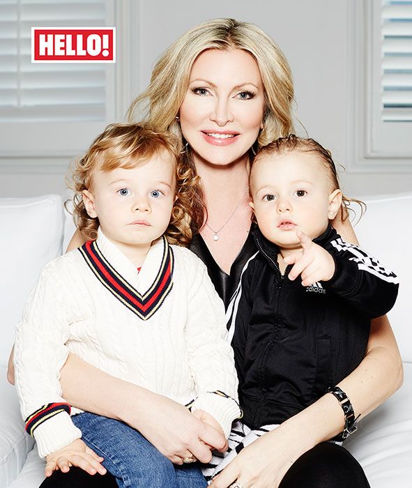 Dancing on Ice star Caprice talks about her miracle sons |