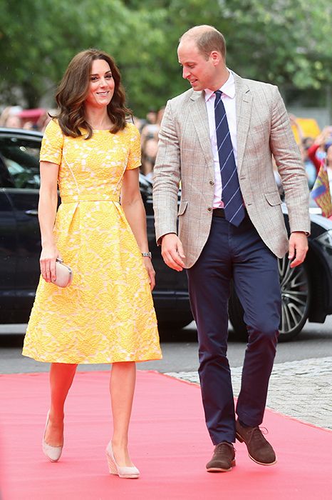 kate middleton and prince william on royal tour of poland and germany