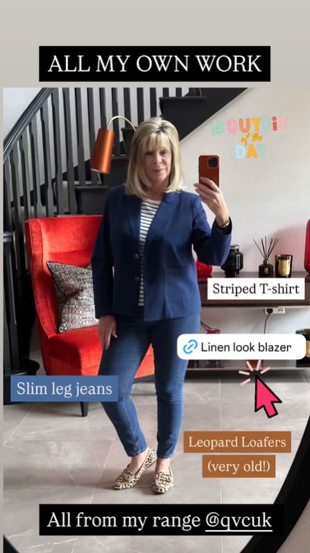Ruth Langsford wearing QVC