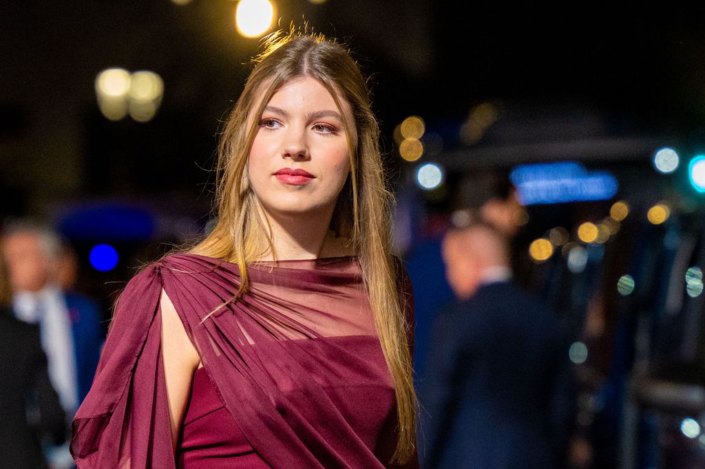 Infanta Sofia made an elegant appearance