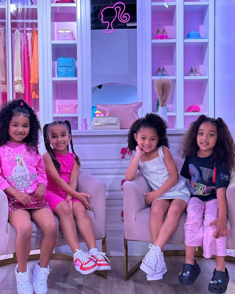 Chicago West with her cousins