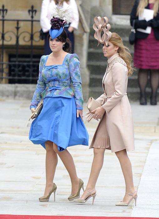 eugenie and beatrice hats