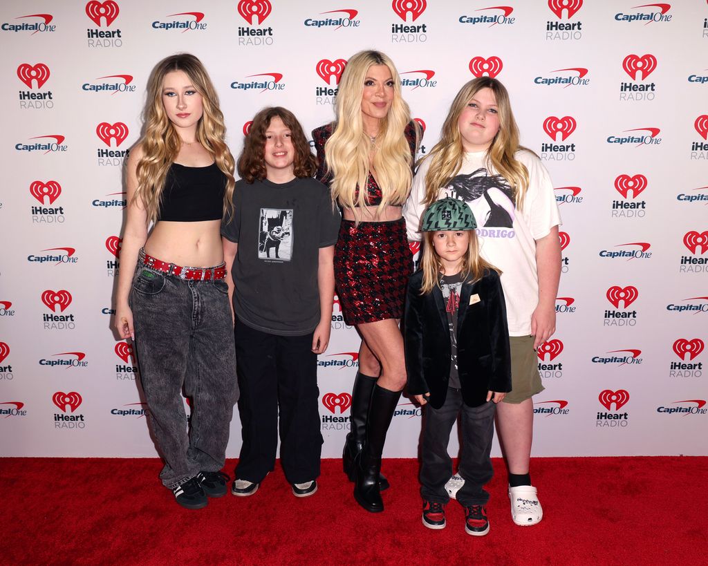 tori spelling and her children