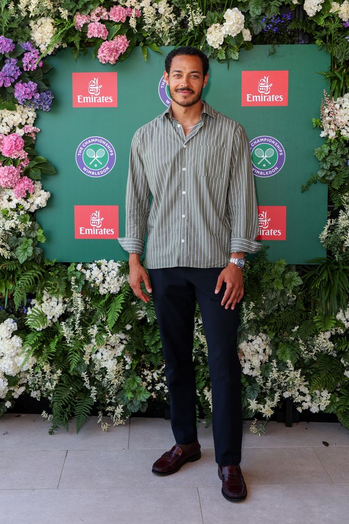 Daryl McCormack Attends as a guest of emirates, The Official Airline Partner of the Championships.