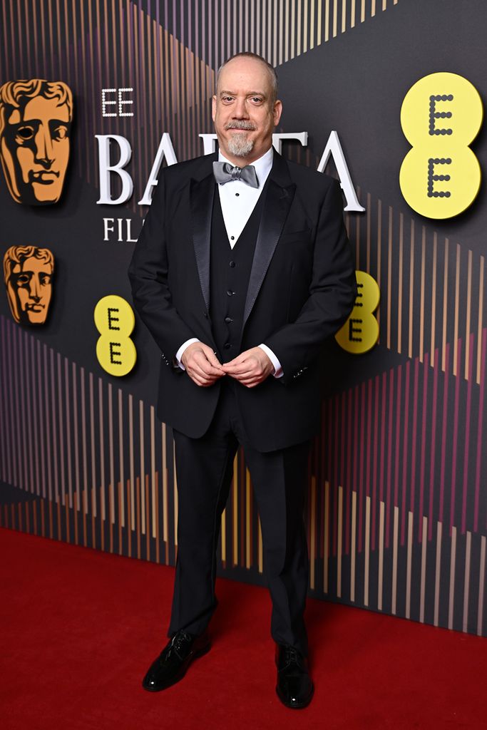 Paul Giamatti on the BAFTAs 2024 red carpet