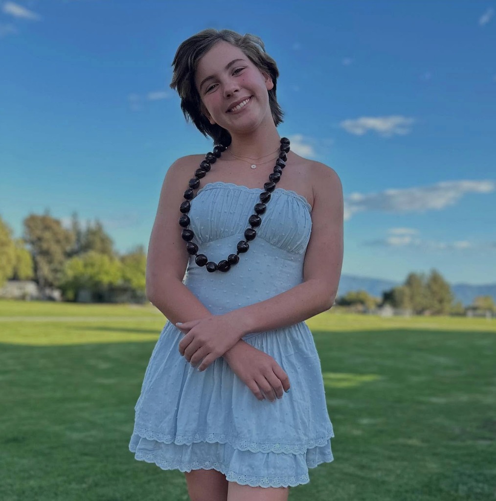 Photo of Pink's daughter Willow shared by Carey Hart in honor of her 14th birthday June 2, 2025