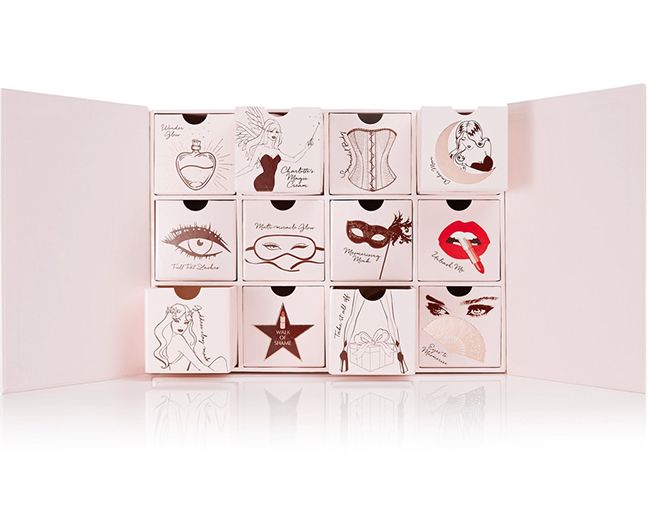 luxury beauty stocking fillers charlotte tilbury naughty and nice set