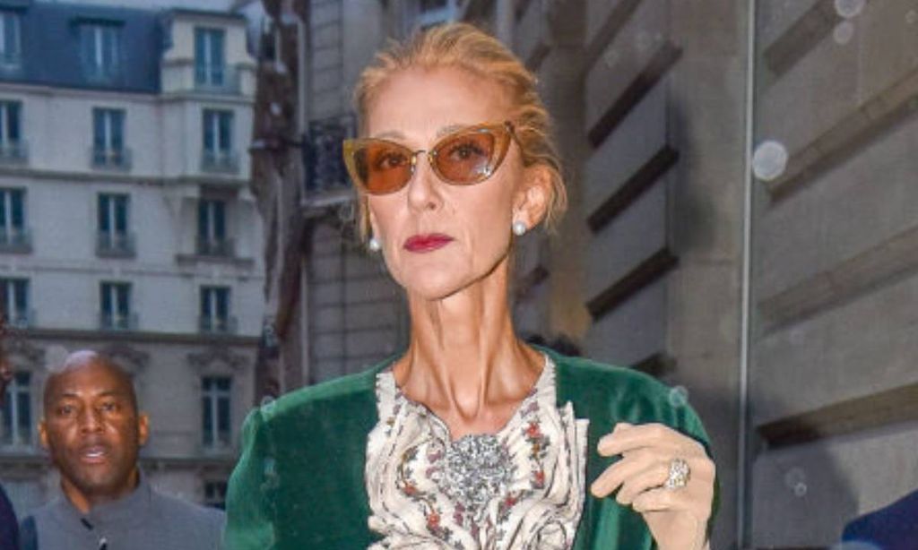 celine dion wears glasses as she steps out looking somber