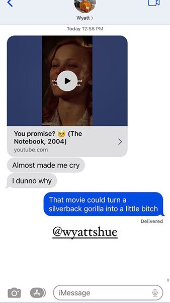 andrew shues sons nathaniel and wyatt text message exchange