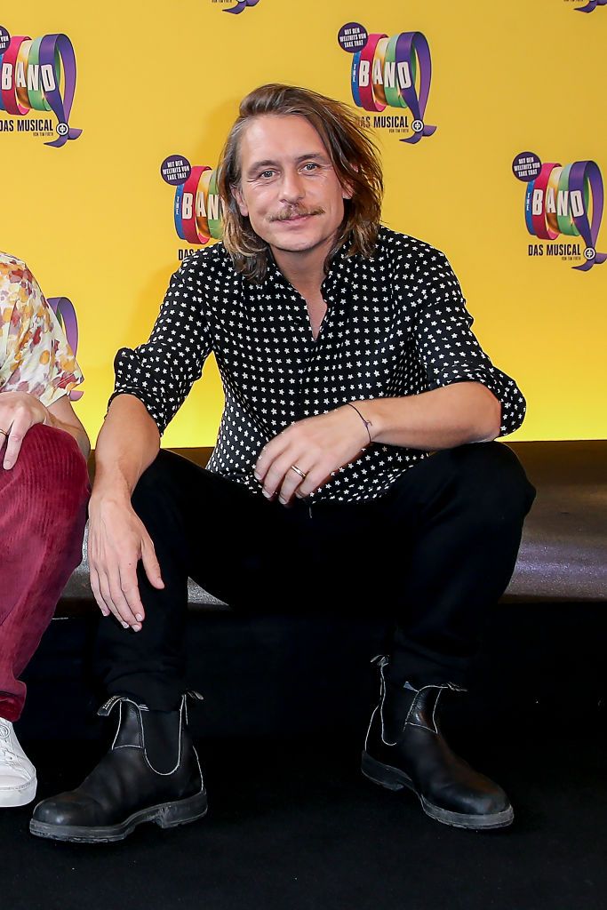 Take That singer Mark Owen during the photocall "The Band - Das Musical"