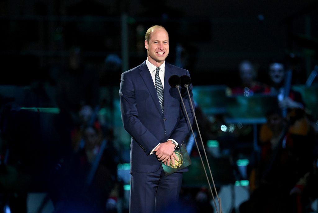 Prince William gave a heartwarming speech