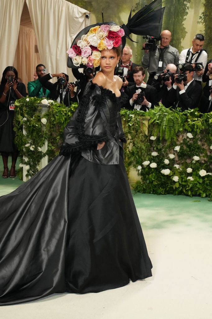 Zendaya attended The 2024 Met Gala in Givenchy