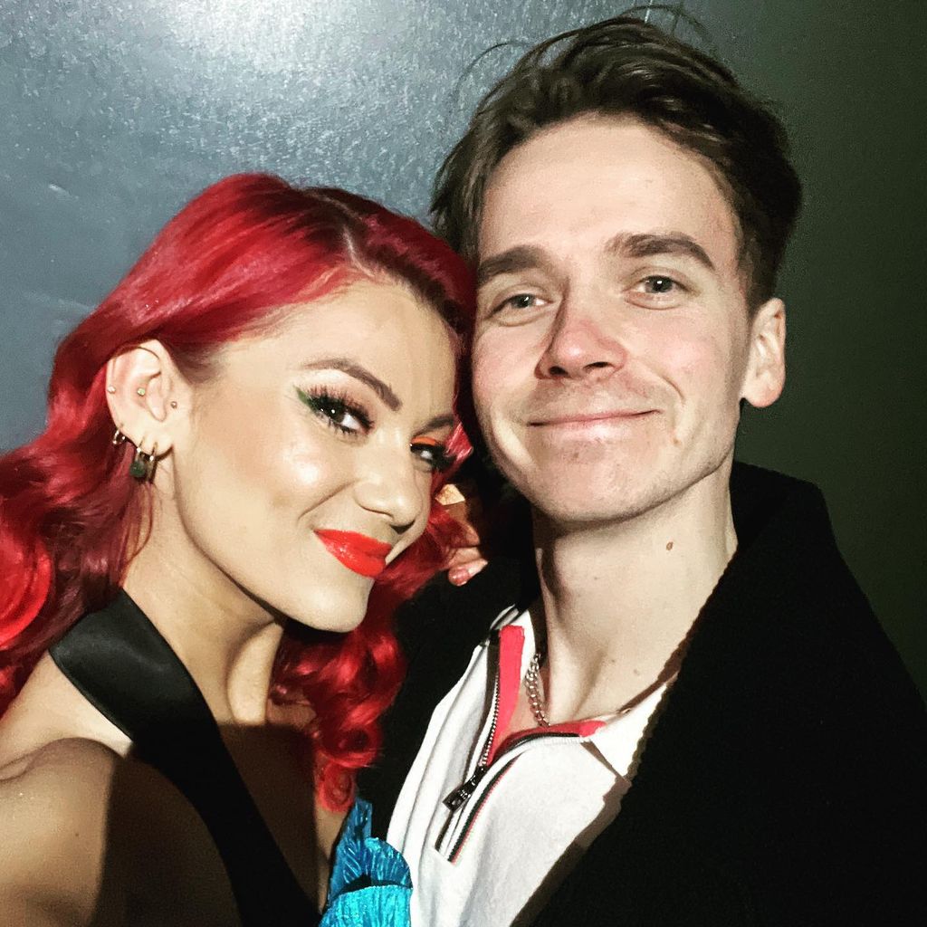 Joe and Dianne starred on Strictly together 
