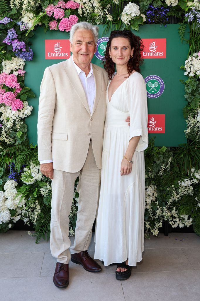Jim Carter and Bessie Carter attend as guests of Emirates, the Official Airline Partner of The Championships