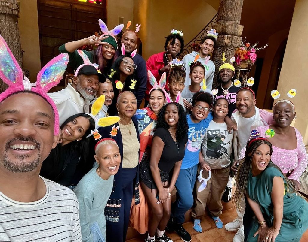 Will Smith shares a photo from his family Easter