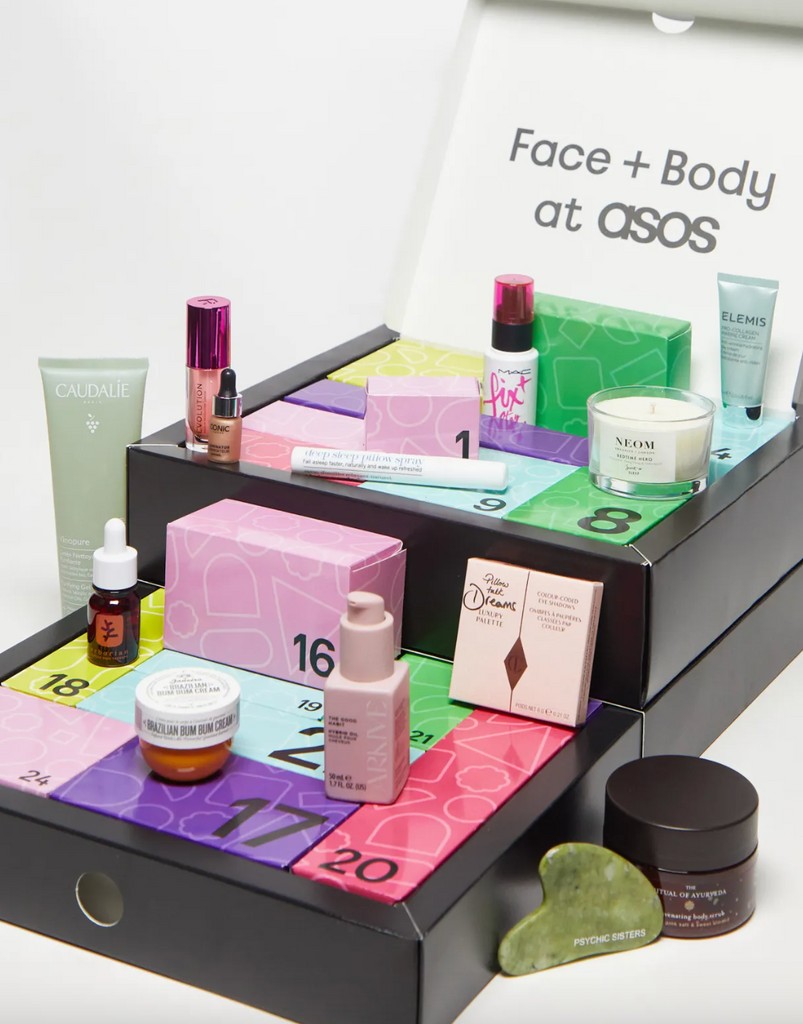 The ASOS advent calendar is packed full of luxury beauty treats