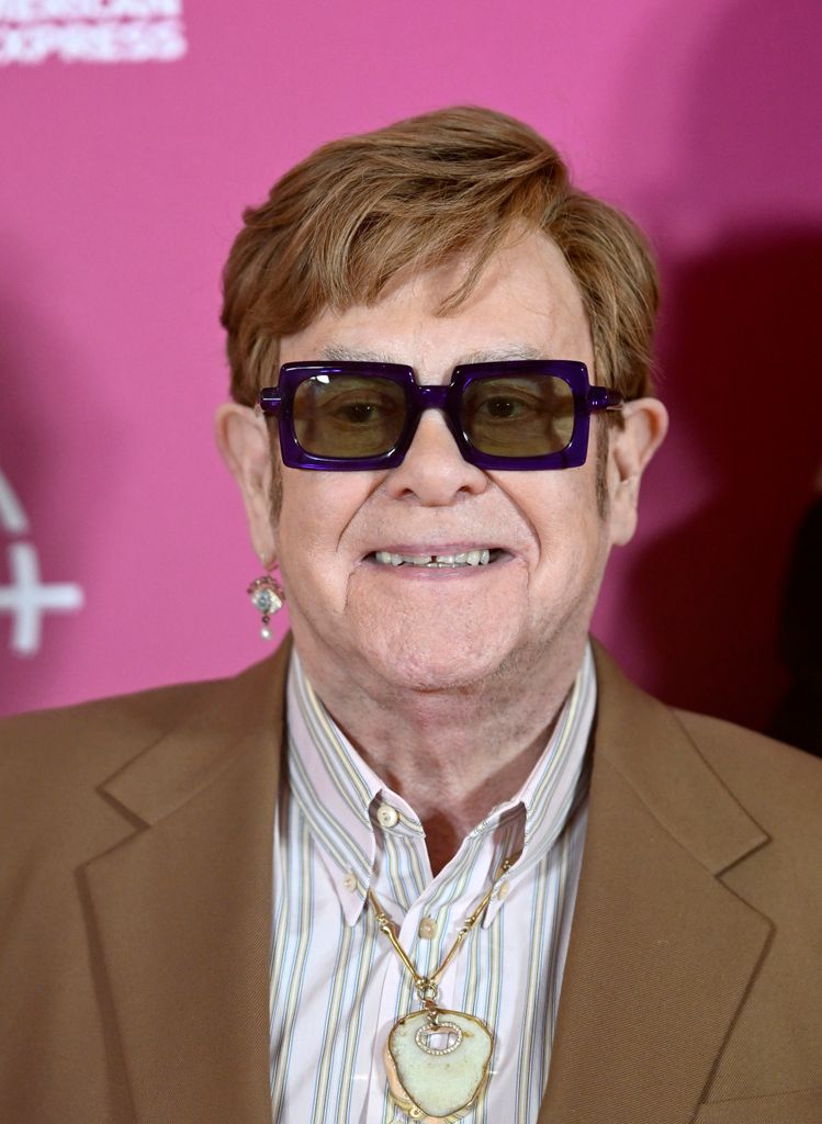  Elton John attends the "Elton John: Never Too Late" Headline Gala during the 68th BFI London Film Festival at The Royal Festival Hall