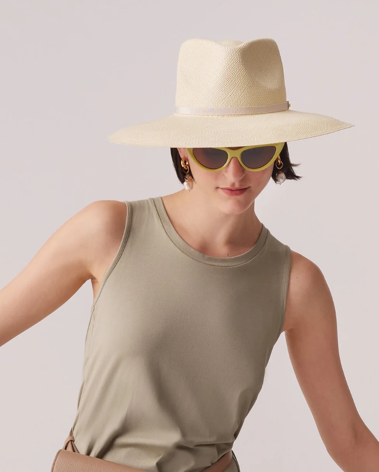 Cuyana Wide Brim Ecuador Hat as worn by Meghan Markle