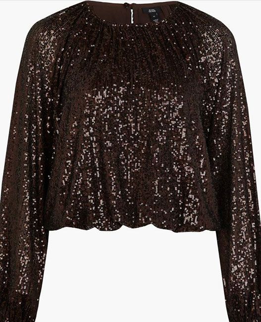 sparkle top river island