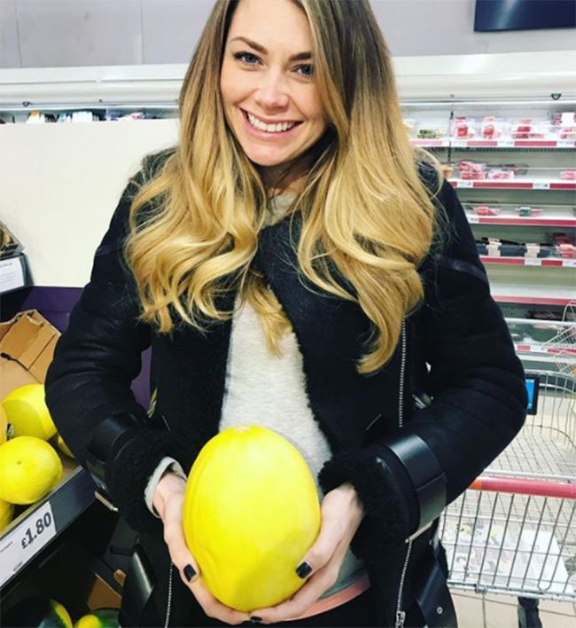 georgia jones with melon on instagram