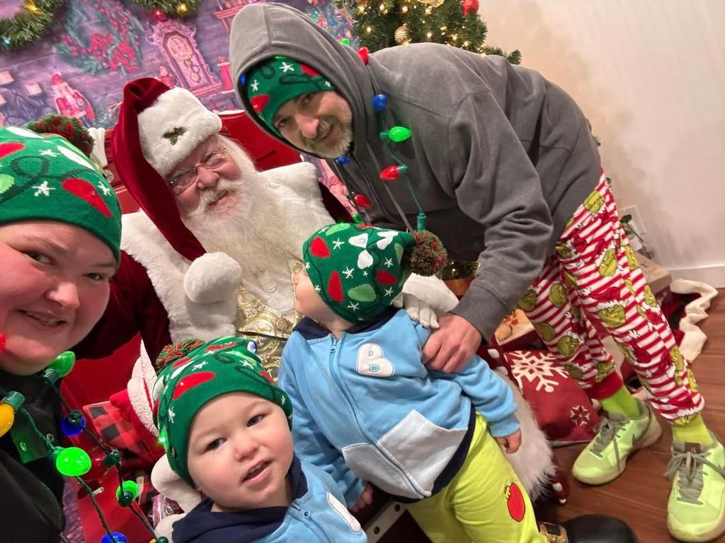 Brian has gotten close to Amy's sons