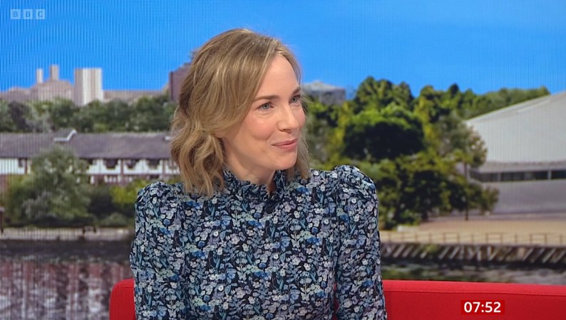 Laura Main on BBC Breakfast