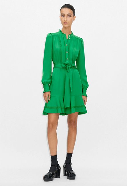Me Em green mini dress