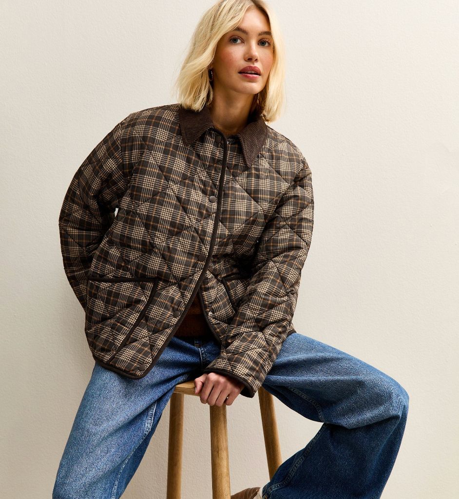 New Look Check Barn Jacket