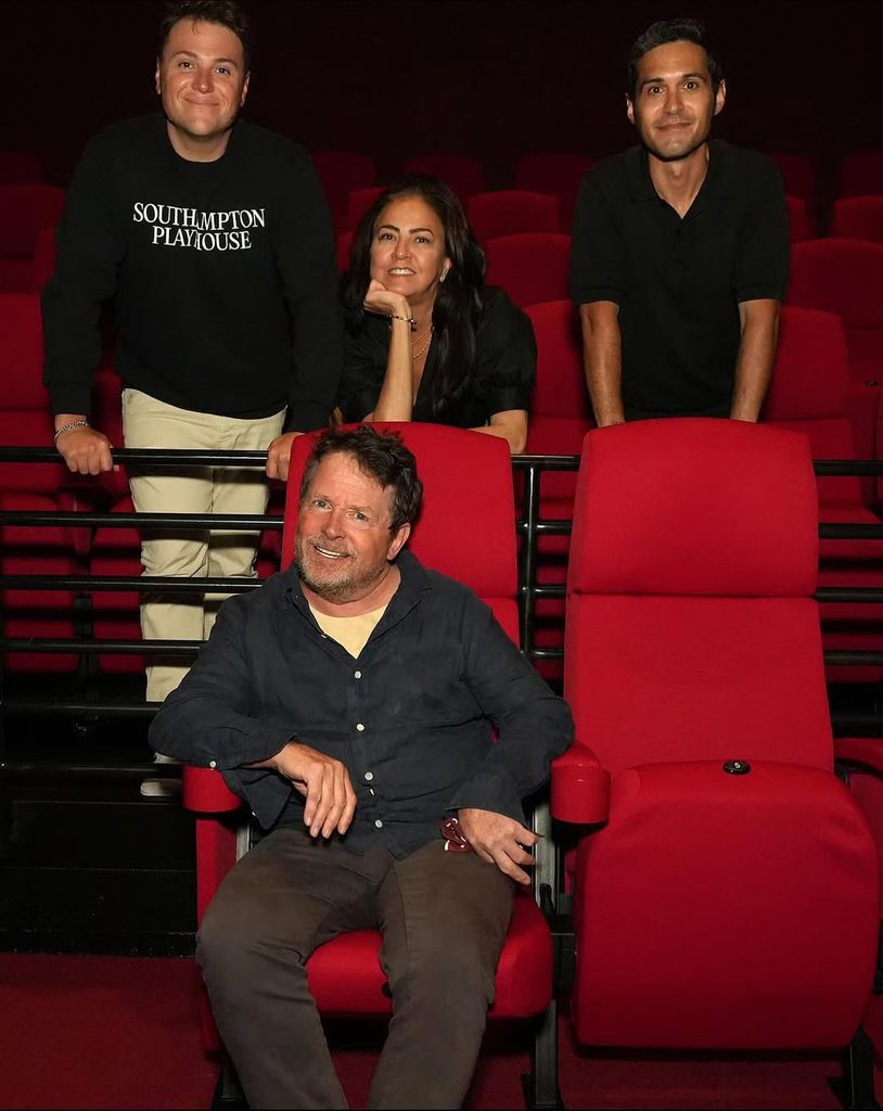 michael j fox back to the future screening