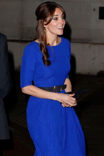 Kate Middleton wearing Saloni 2015