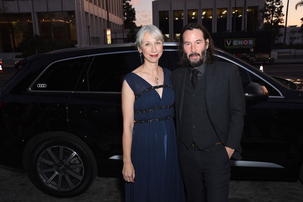 Keanu and Alexandra at the 2019 LACMA Art + Film Gala Presented By Gucci in LA 