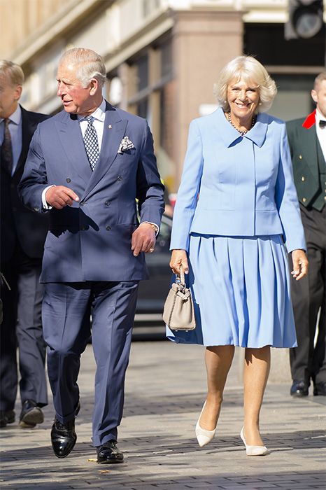 duchess of cornwall blue suit