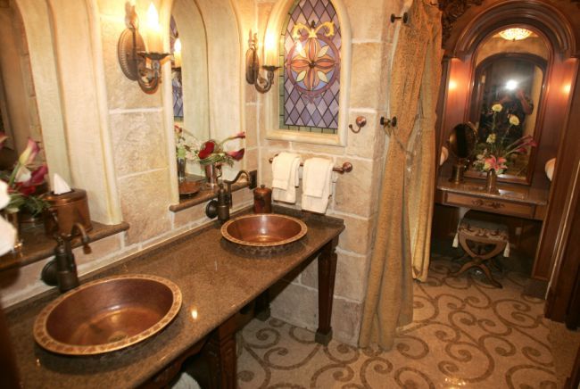 Disney Cinderella Castle suite bathroom