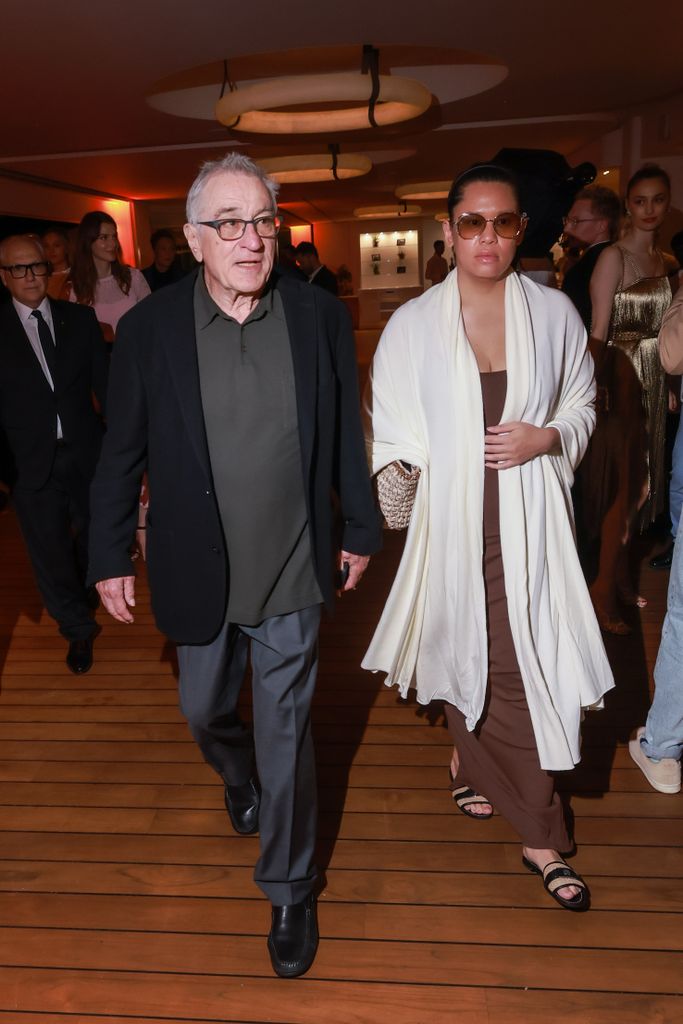 Robert De Niro and Tiffany Chen at Hotel du Cap-Eden-Roc 