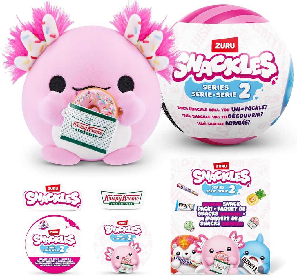 Zuru Snackles Surprise Capsule Plush