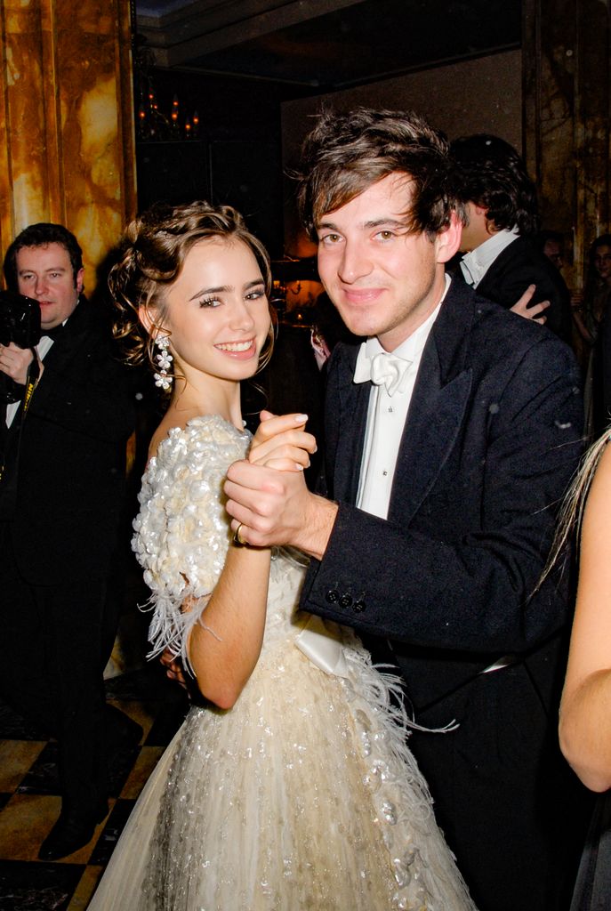 Lily Collins at Le Bal 2007