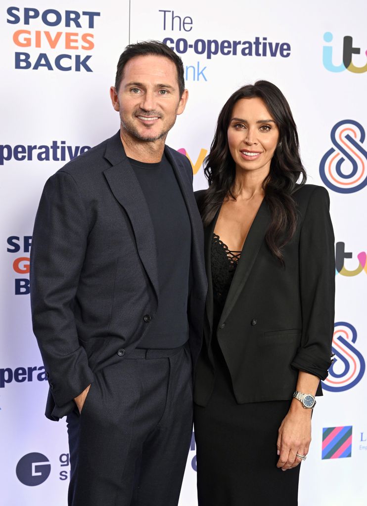 frank and christine lampard at sports gives back awards