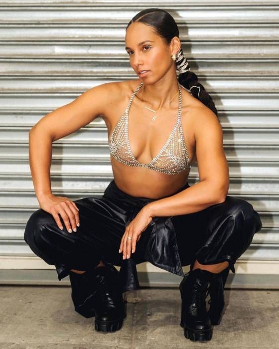 alicia keys rhinestone