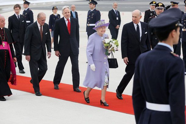 The Queen and Prince Philip in Rome