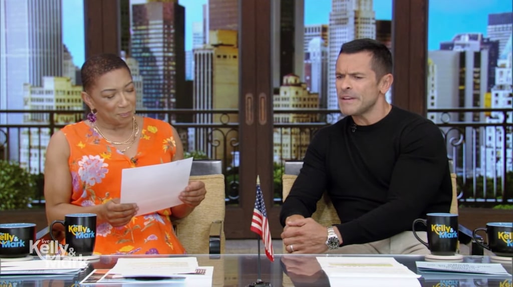 Kelly Ripa was replaced by Deja Vu on Live this week