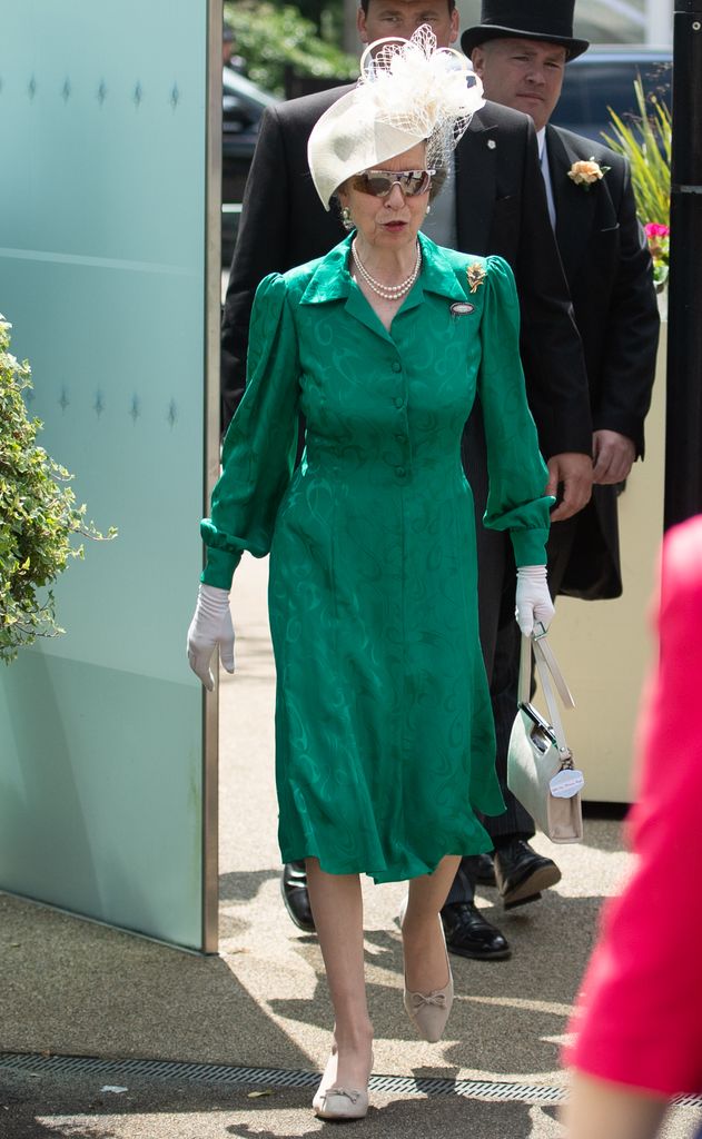 Princess Anne, Princess Royal attends Royal Ascot 2021 at Ascot Racecourse on June 16, 2021 in Ascot, England. 