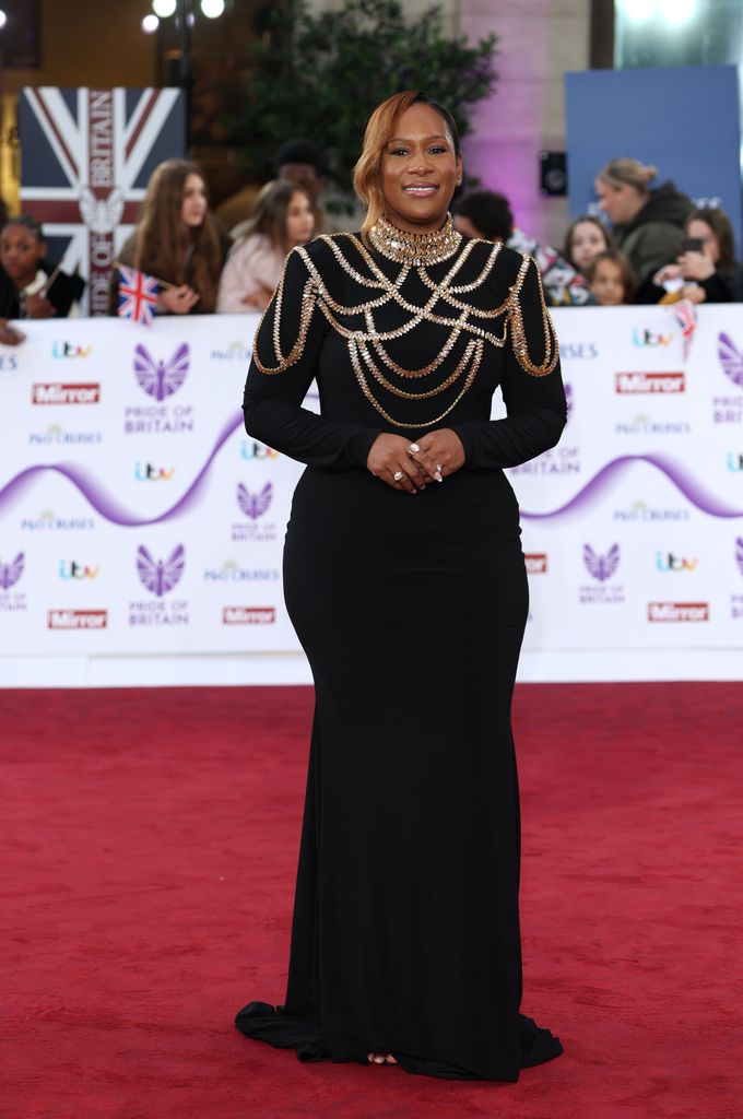 Leanne Pero attends the Pride Of Britain Awards 2025 at Grosvenor House on October 20, 2025 in London, England. (Photo by Mike Marsland/WireImage)