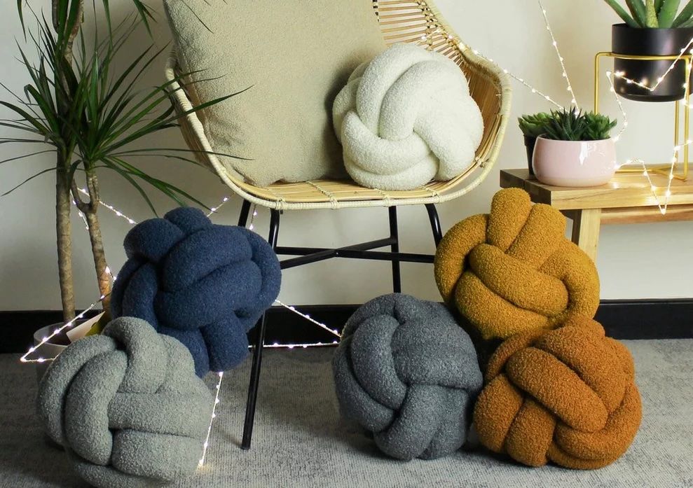 Boucle Knot Cushion