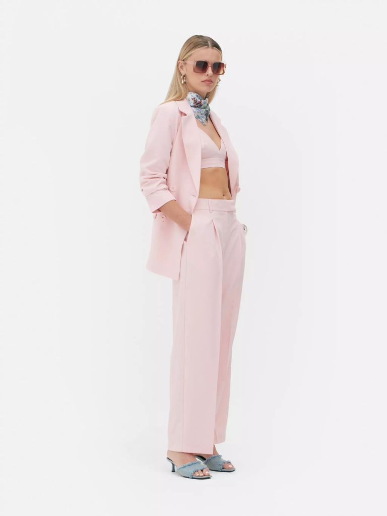 Rita Ora pink Primark suit