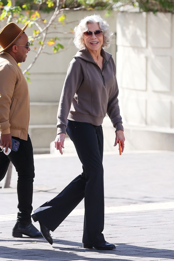 Jane Fonda fait une déclaration devant la Cour fédérale en faveur de Don Lemon