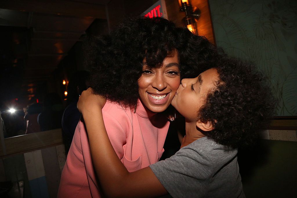 Solange shares Julez with her ex-husband, Daniel Smith