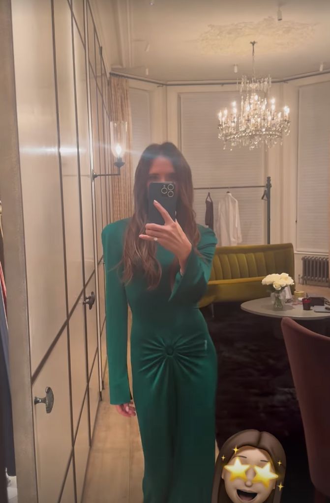 Victoria Beckham is all dressed up for ringing in 2024