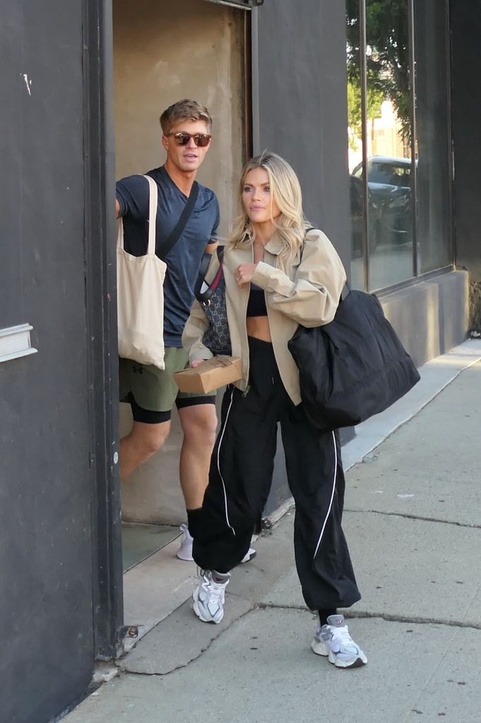 Robert and Whitney leaving 'Dancing With The Stars' rehearsals 