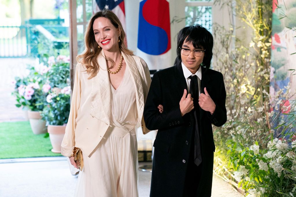 Maddox Jolie-Pitt at the White House